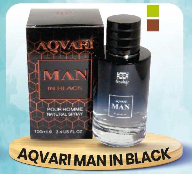 AQVARI MAN IN BLACK